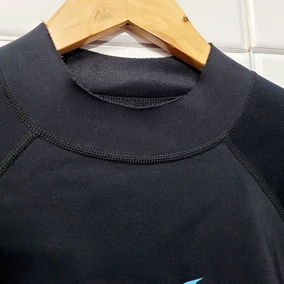 NEOSPORT XSpan 1.5 MM  Youth’s Long Sleeve Top Diving Color Black Size 10  armp - Picture 5 of 8